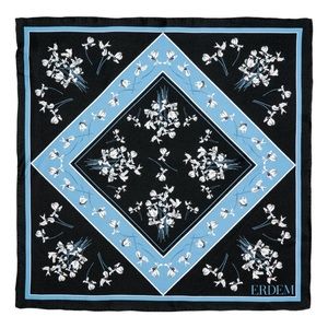 ERDEM Silk & Cotton Scarf